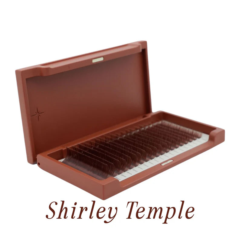Brown Artistry Shades | Shirley Temple | Everything Lashes 0.03mm (20 Rows/Tray)
