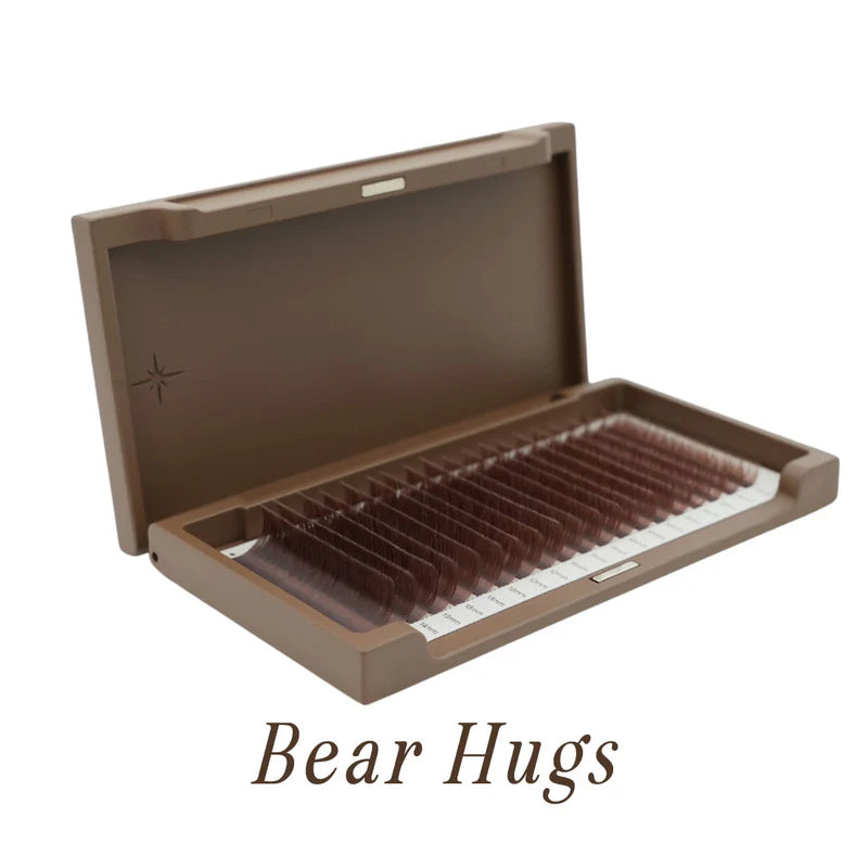 Brown Artistry Shades | Bear Hugs | Everything Lashes 0.03mm (20 Rows/Tray)
