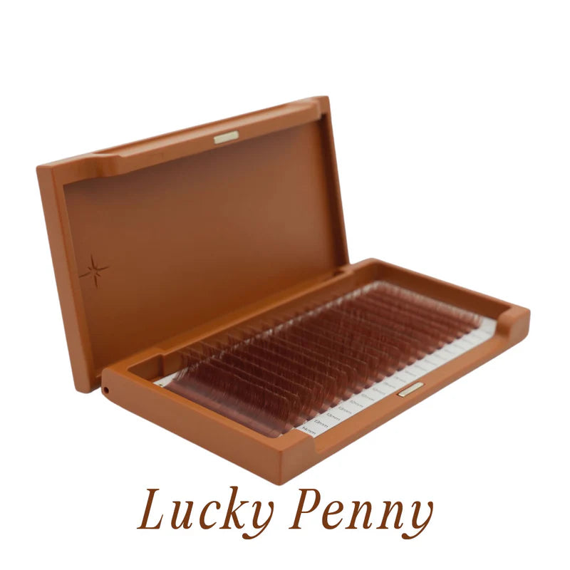 Brown Artistry Shades | Lucky Penny | Everything Lashes 0.03mm (20 Rows/Tray)